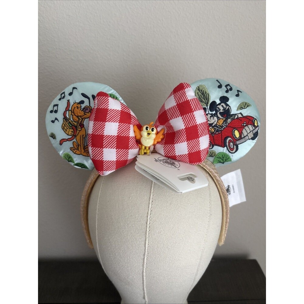 Disney Mickey & Minnie's Runaway Railway Ears Headband Embroidered 2026
